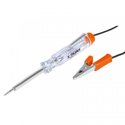 PROCO-14X Probador corriente directa tipo desarmador 14cm TRUPER | DIHERESA