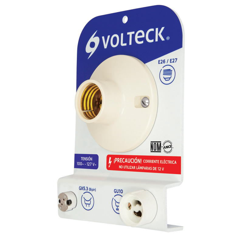 PRO-LAMP Probador de lámparas, bases E26, E27, GX5.3 y GU10 TRUPER | DIHERESA PRO-LAMP Probador de lámparas, bases E26, E27, GX5.3 y GU10 TRUPER | DIHERESA