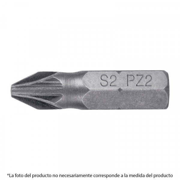 PUDE-2101 Puntas para desarmador Pozidriv, PZ1, 1', 5 piezas TRUPER | DIHERESA