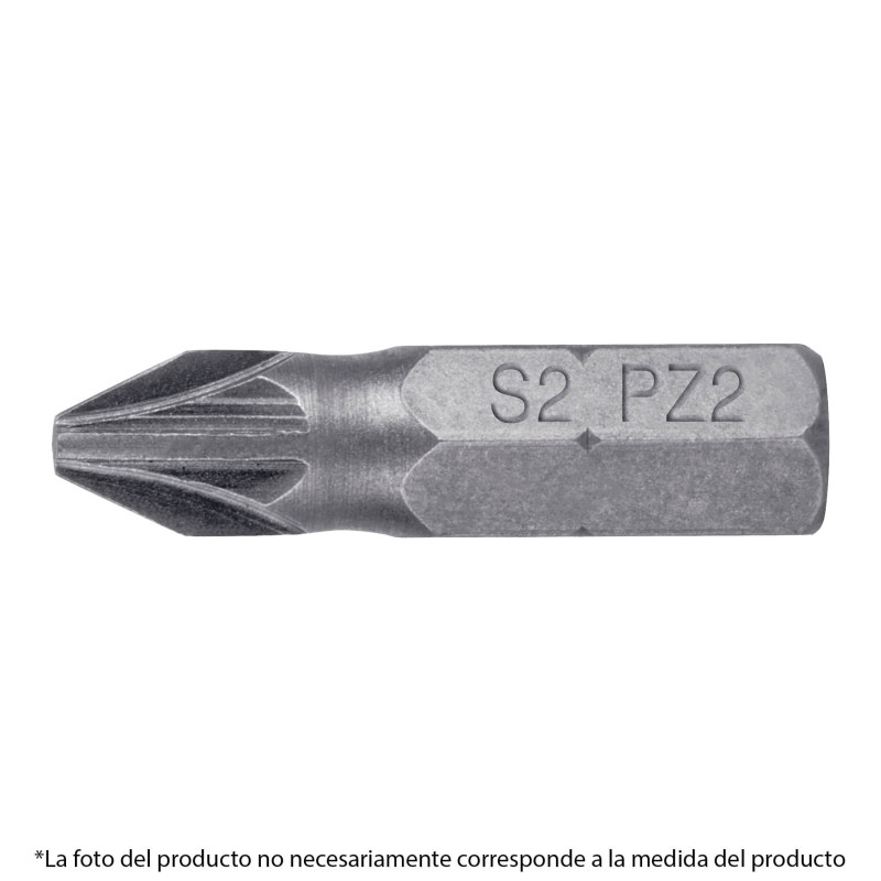 PUDE-2103 Puntas para desarmador Pozidriv, PZ3, 1', 5 piezas TRUPER | DIHERESA PUDE-2103 Puntas para desarmador Pozidriv, PZ3, 1', 5 piezas TRUPER | DIHERESA