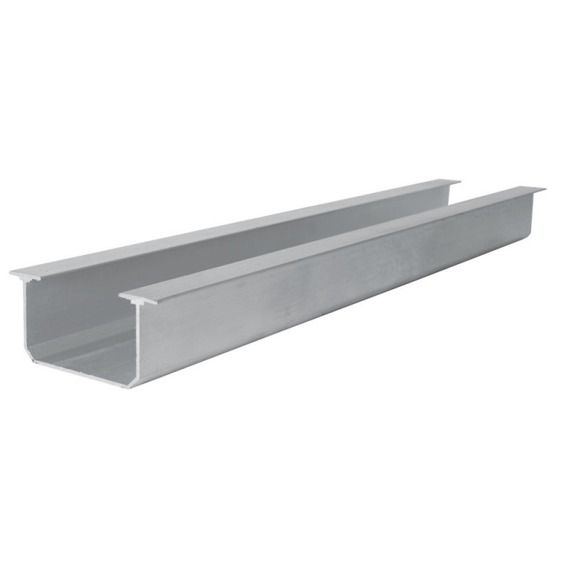 RIALT2 LOCK Riel aluminio para clóset TT 2m Lock | DIHERESA RIALT2 LOCK Riel aluminio para clóset TT 2m Lock | DIHERESA