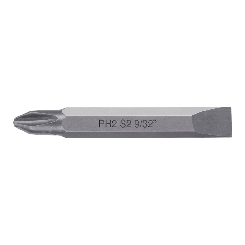 PUDE-4202 Puntas para desarmador dobles, PH2, plana 9/32',largo 2-3/8' TRUPER | DIHERESA PUDE-4202 Puntas para desarmador dobles, PH2, plana 9/32',largo 2-3/8' TRUPER | DIHERESA