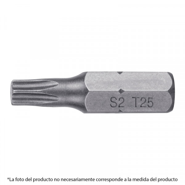 PUDE-5109 Puntas para desarmador Torx T9, 1', 5 piezas TRUPER | DIHERESA