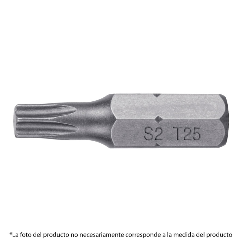 PUDE-5110 Puntas para desarmador Torx T10, 1', 5 piezas TRUPER | DIHERESA