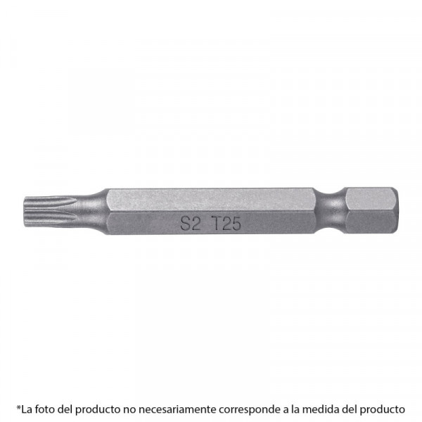 PUDE-5206 Puntas para desarmador Torx T6, 2', 5 piezas TRUPER | DIHERESA