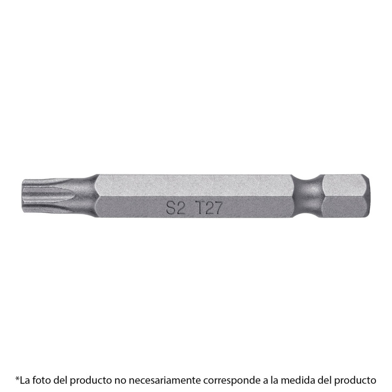PUDE-6210 Puntas para desarmador Torx seg T10, 2', 5 piezas TRUPER | DIHERESA PUDE-6210 Puntas para desarmador Torx seg T10, 2', 5 piezas TRUPER | DIHERESA