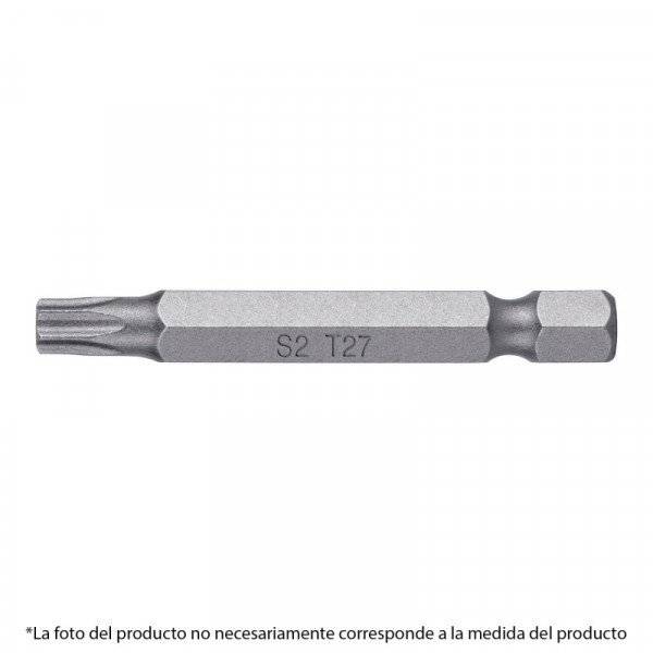 PUDE-6210 Puntas para desarmador Torx seg T10, 2', 5 piezas TRUPER | DIHERESA