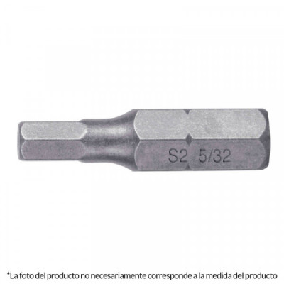 PUDE-7125 Puntas para desarmador hexagonales 1/4, 1', 5 piezas TRUPER | DIHERESA
