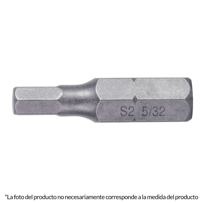 PUDE-7125 Puntas para desarmador hexagonales 1/4, 1', 5 piezas TRUPER | DIHERESA PUDE-7125 Puntas para desarmador hexagonales 1/4, 1', 5 piezas TRUPER | DIHERESA