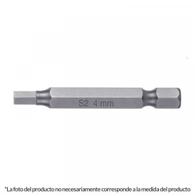 PUDE-7206 Puntas para desarmador hexagonales 6 mm, 2', 5 piezas TRUPER | DIHERESA
