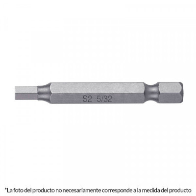 PUDE-7212 Puntas para desarmador hexagonales 1/8, 2', 5 piezas TRUPER | DIHERESA