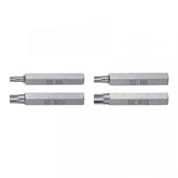 PUDE-8204 Puntas para desarmador bristol combinadas, 2', 4 piezas TRUPER | DIHERESA