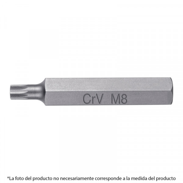 PUDE-8206 Puntas para desarmador bristol M6, 3', 3 piezas TRUPER | DIHERESA