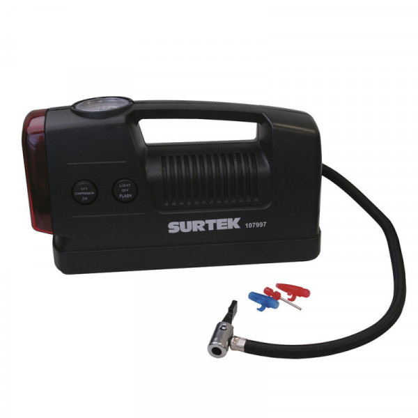 107997 SURTEK Compresor de aire 12V 250PSI Surtek | DIHERESA