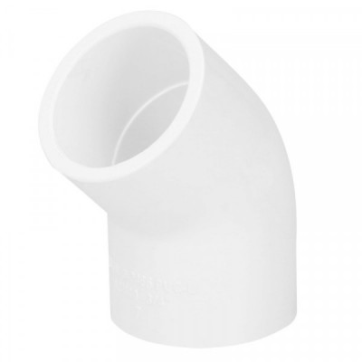 PVC-862 Codo 45° de PVC,...