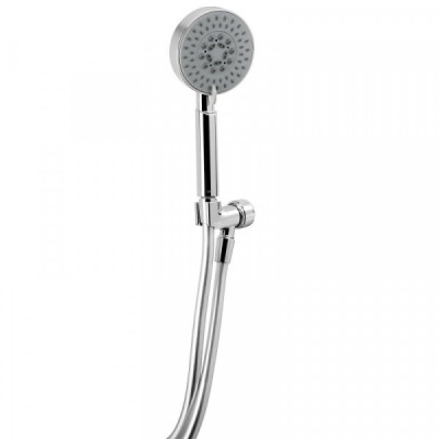 R-012 Regadera manual con soporte, cromo, Element TRUPER | DIHERESA