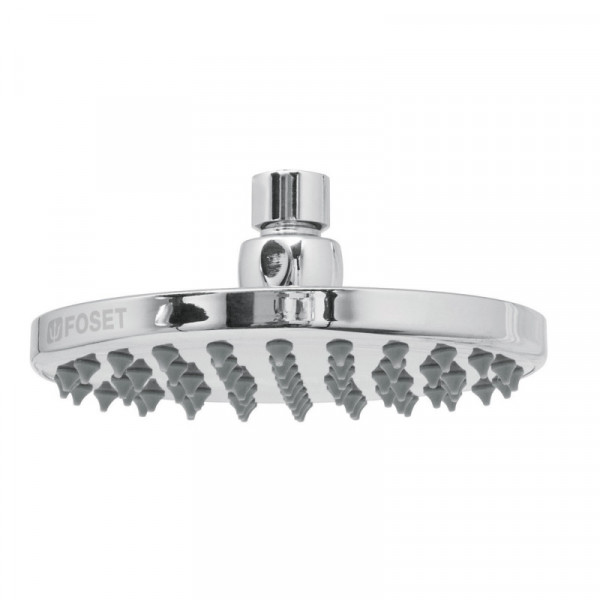 R-206S Regadera redonda, 6', sin brazo, Element TRUPER | DIHERESA