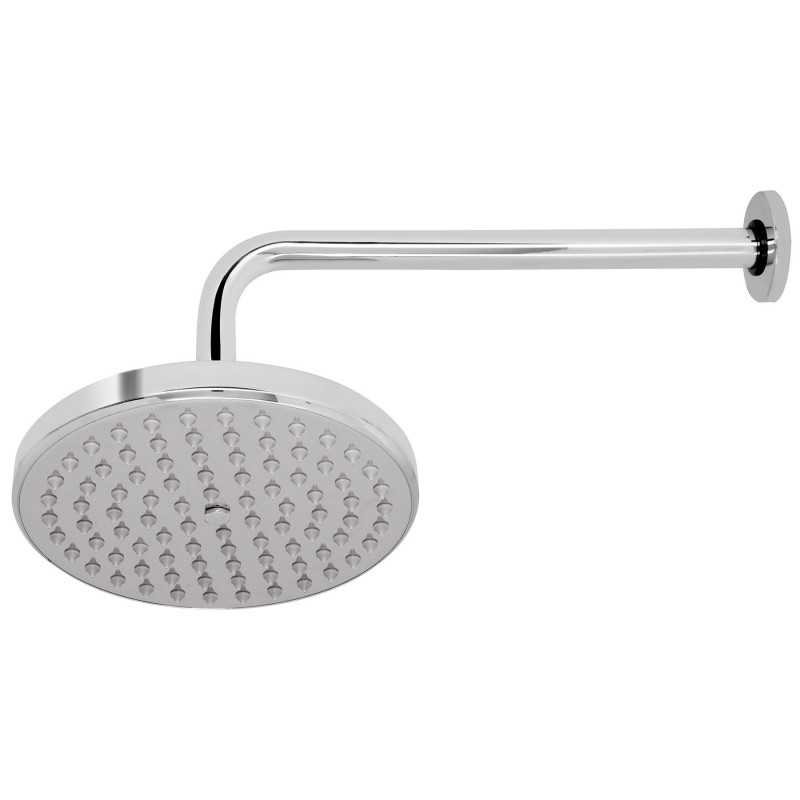 R-208 Regadera redonda, 8', con brazo, Element TRUPER | DIHERESA