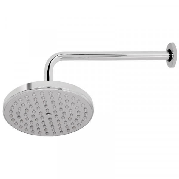 R-208 Regadera redonda, 8', con brazo, Element TRUPER | DIHERESA