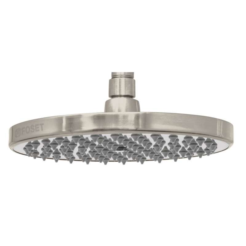 R-208SN Regadera de latón, 8', sin brazo, satinado, Element TRUPER | DIHERESA R-208SN Regadera de latón, 8', sin brazo, satinado, Element TRUPER | DIHERESA