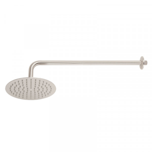R-309N Regadera redonda, acero inoxidable, 8', satinada, Riviera TRUPER | DIHERESA