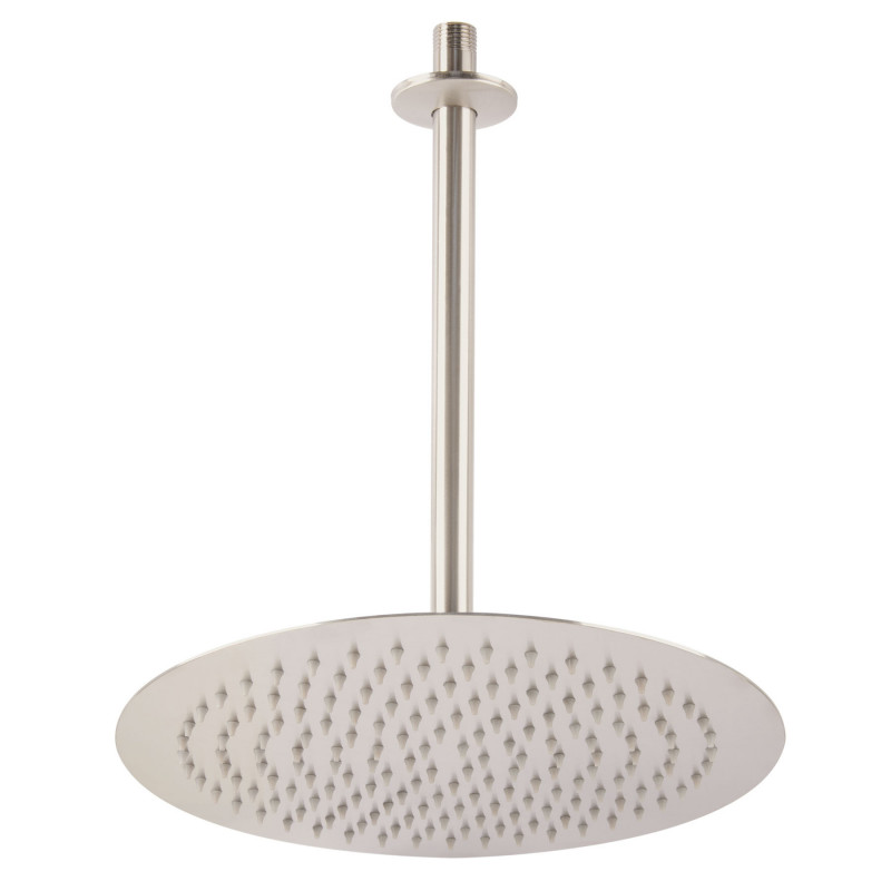 R-313N Regadera redonda, acero inoxidable, 12', satinada, Riviera TRUPER | DIHERESA R-313N Regadera redonda, acero inoxidable, 12', satinada, Riviera TRUPER | DIHERESA
