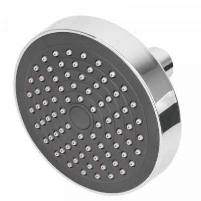 R-402S Regadera redonda, ABS, 4-1/4', sin brazo, Basic TRUPER | DIHERESA
