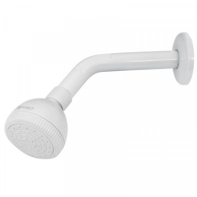 R-500 Regadera plástica de 2 1/2', basic TRUPER | DIHERESA