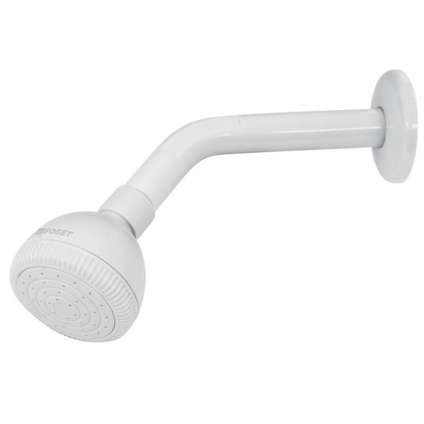 R-500 Regadera plástica de 2 1/2', basic TRUPER | DIHERESA