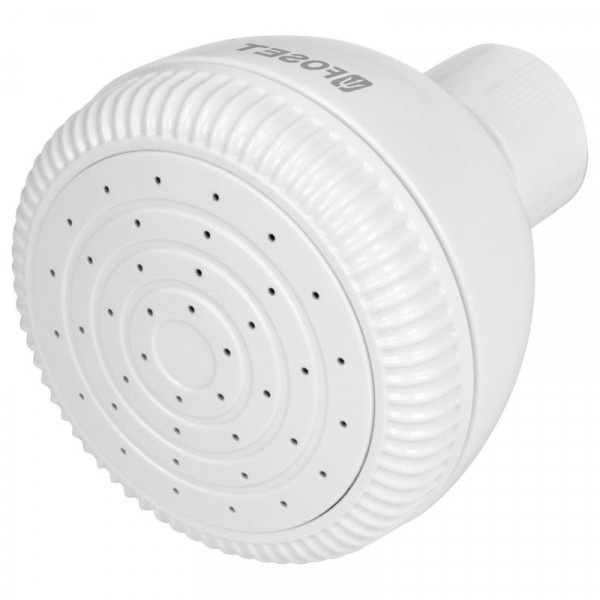 R-500S  Regadera plástica, sin brazo, Basic TRUPER | DIHERESA