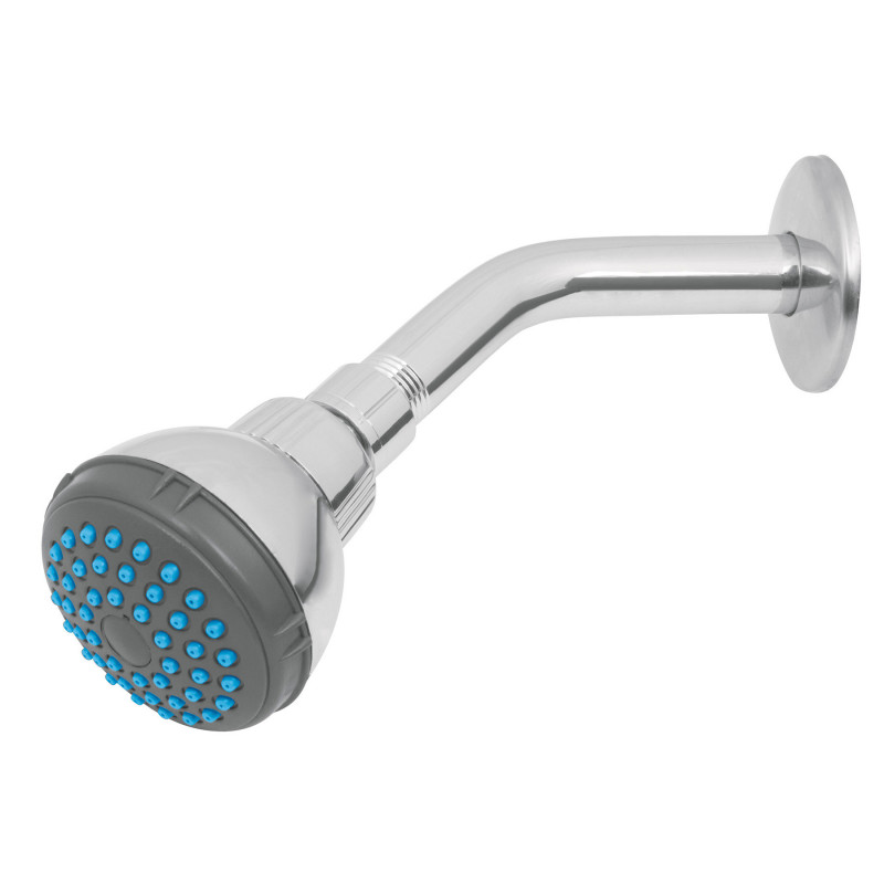R-506 Regadera redonda, cabeza ABS, 2-1/2', Basic TRUPER | DIHERESA