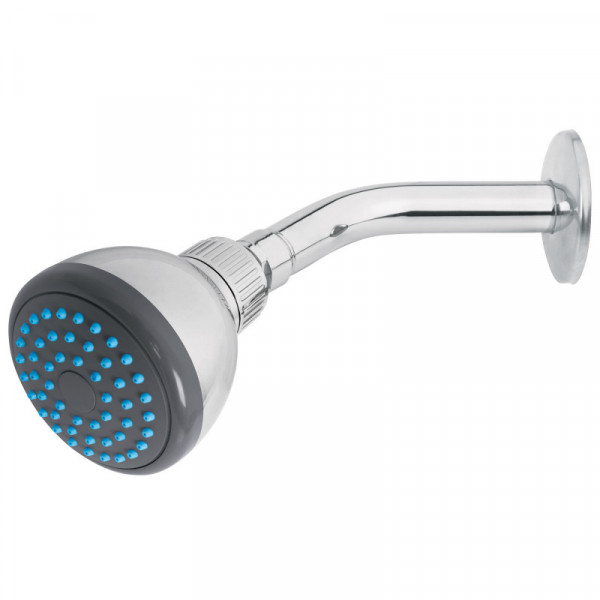 R-507 Regadera redonda, cabeza ABS, 3', Basic TRUPER | DIHERESA