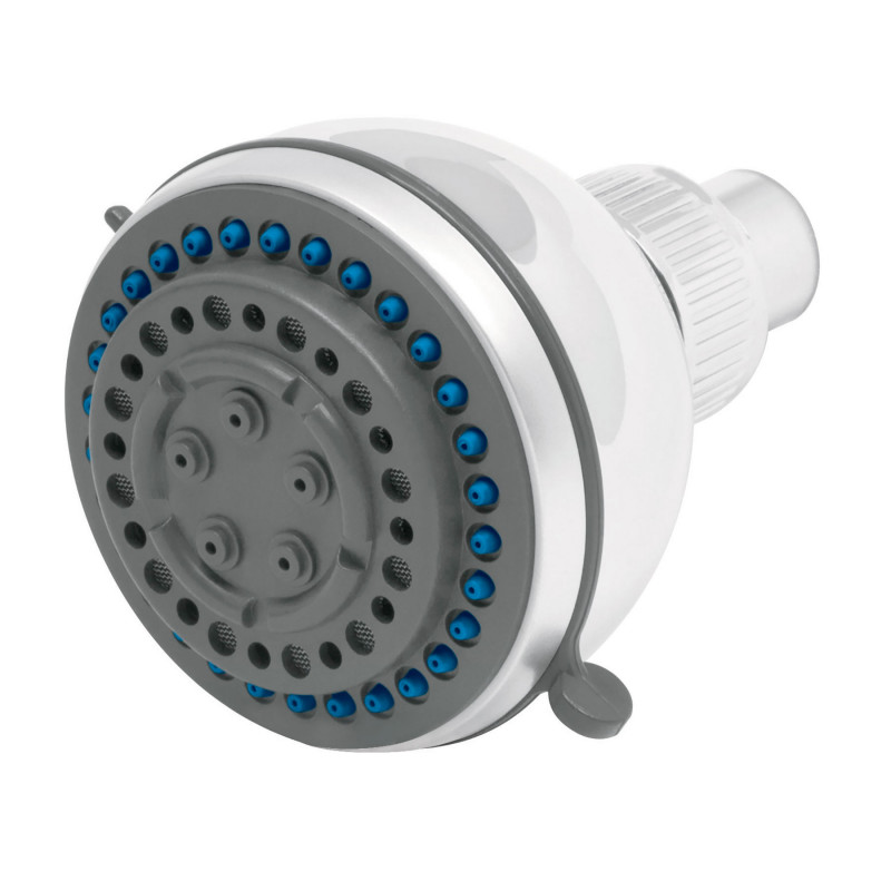 R-508S Regadera plástica, 5 funciones, sin brazo, Aqua TRUPER | DIHERESA