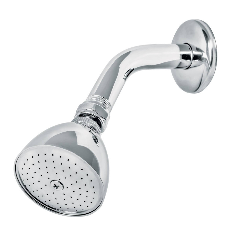 R-509 Regadera cónica, 2-1/2' con brazo y chapetón, Aqua TRUPER | DIHERESA R-509 Regadera cónica, 2-1/2' con brazo y chapetón, Aqua TRUPER | DIHERESA