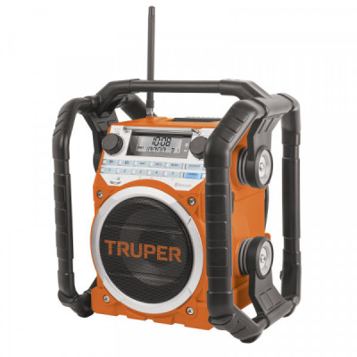 RADIO Radio digital, AM/FM, pantalla LCD, resistente al agua TRUPER | DIHERESA