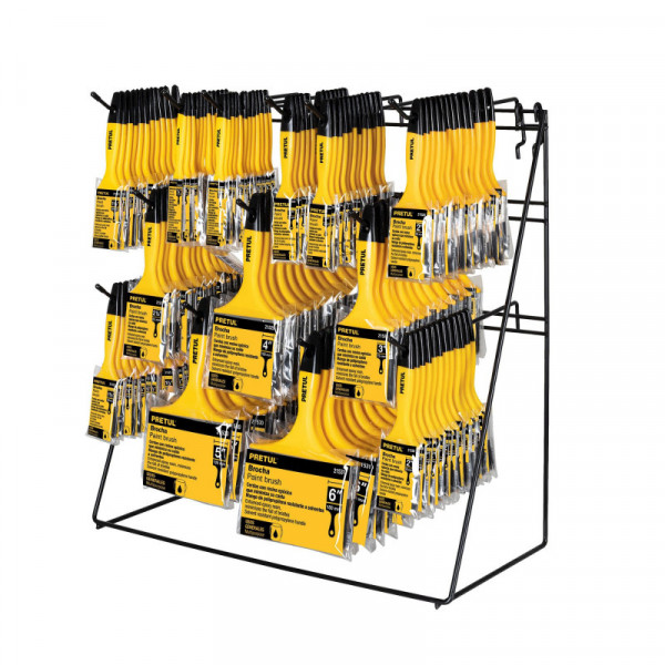 R-BRO-P-C Rack con brochas de mango plástico, Pretul TRUPER | DIHERESA