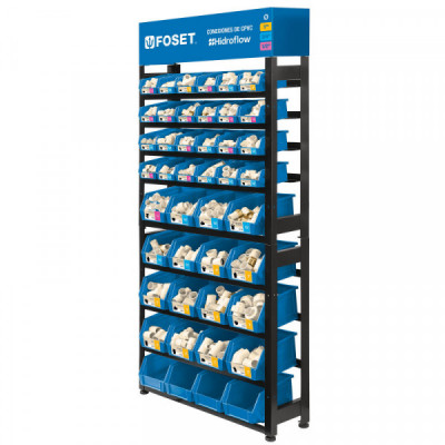 R-CPVC-FOS Rack con conexiones CPVC, Foset TRUPER | DIHERESA