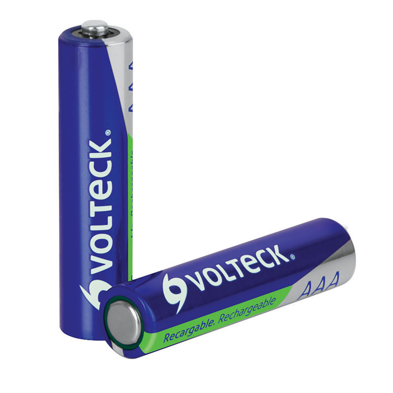 RE-AAA Pilas recargables, larga duración, AAA, 1,000 mAh, 2 piezas TRUPER | DIHERESA RE-AAA Pilas recargables, larga duración, AAA, 1,000 mAh, 2 piezas TRUPER | DIHERESA