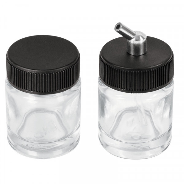RE-AERO-8 Juego de vasos de repuesto para aerógrafo AERO-8, 2 piezas TRUPER | DIHERESA