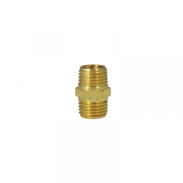 108105 SURTEK Niple 1/4" NPT latón Surtek | DIHERESA
