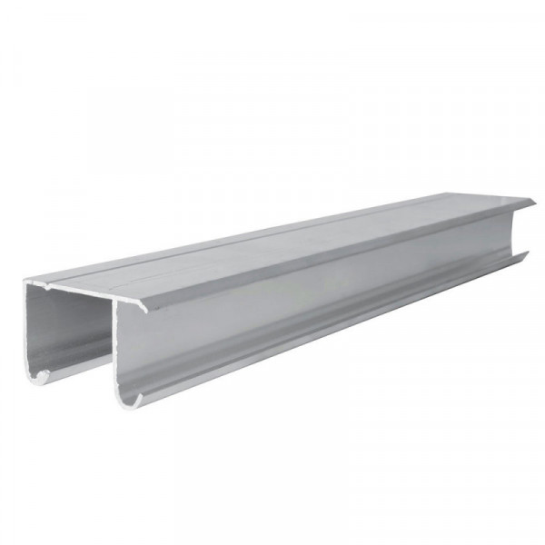 RIALJ2 LOCK Riel aluminio para clóset JJ 2m Lock | DIHERESA