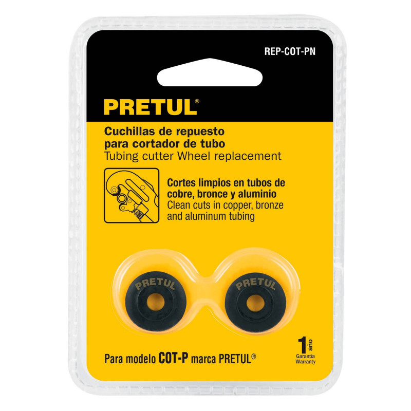 REP-COT-PN Repuesto de cuchillas para cortador de tubo COT-P, 2 piezas TRUPER | DIHERESA REP-COT-PN Repuesto de cuchillas para cortador de tubo COT-P, 2 piezas TRUPER | DIHERESA
