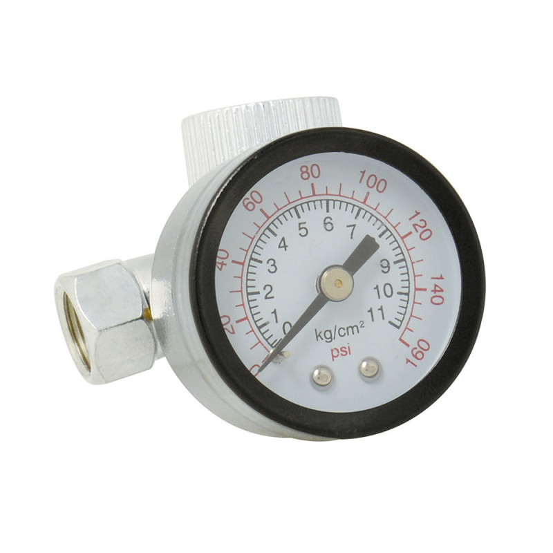 108101 SURTEK Regulador de aire con manómetro 1/4" NPT 160 PSI Surtek | DIHERESA