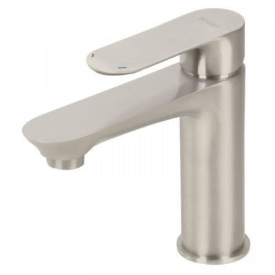 RIM-45N Monomando corto para lavabo, satin, Riviera TRUPER | DIHERESA