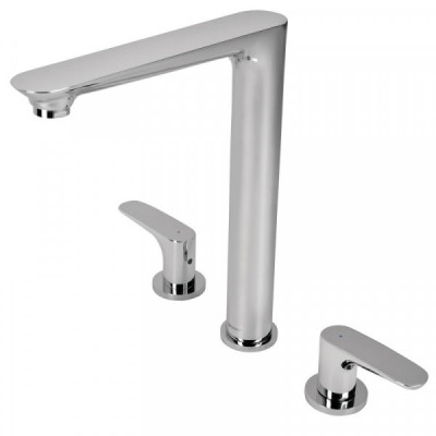 RIM-81 Mezcladora para fregadero, cuello alto, Riviera TRUPER | DIHERESA