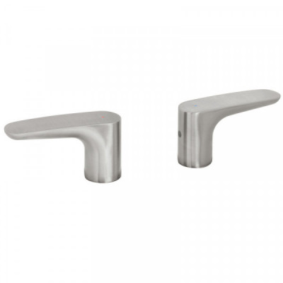 RIMM-01N Juego de 2 manerales para lavabo, satin, Riviera TRUPER | DIHERESA