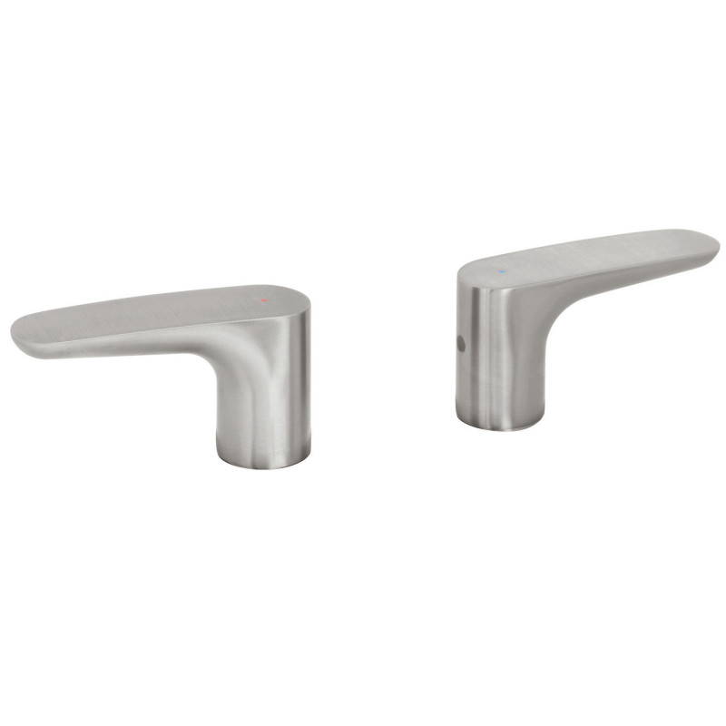 RIMM-01N Juego de 2 manerales para lavabo, satin, Riviera TRUPER | DIHERESA RIMM-01N Juego de 2 manerales para lavabo, satin, Riviera TRUPER | DIHERESA