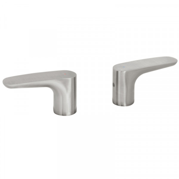 RIMM-01N Juego de 2 manerales para lavabo, satin, Riviera TRUPER | DIHERESA