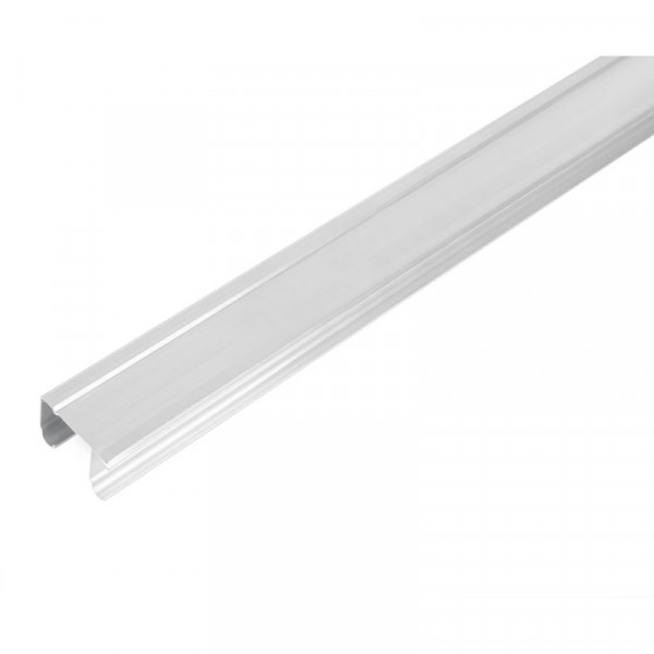 RJJ-20 Riel superior 'JJ' de aluminio para puerta corrediza 2 m TRUPER | DIHERESA