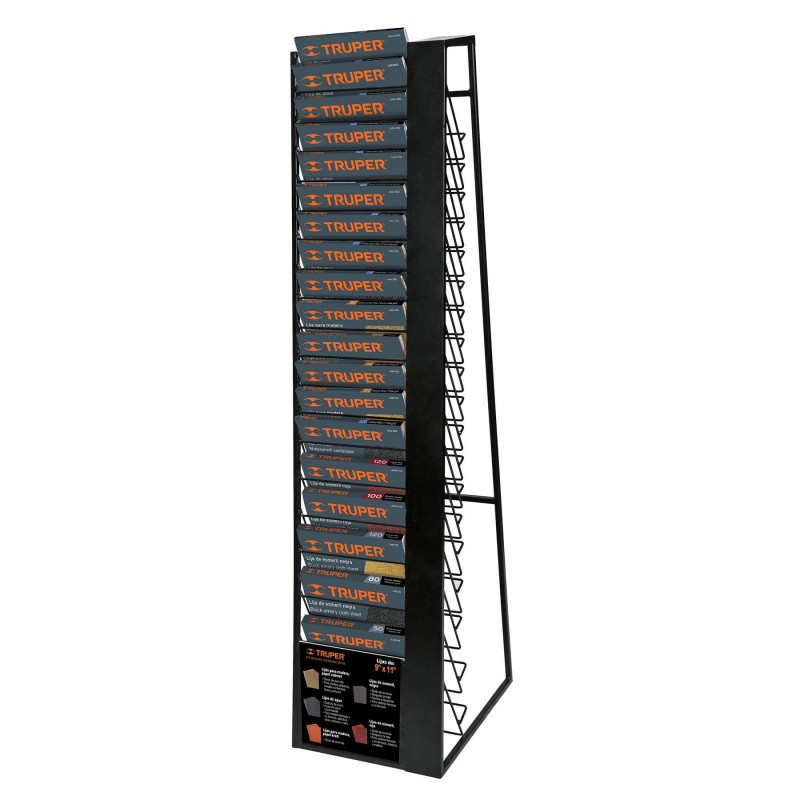 R-LIJ2 Rack para 19 hojas de lija TRUPER | DIHERESA R-LIJ2 Rack para 19 hojas de lija TRUPER | DIHERESA